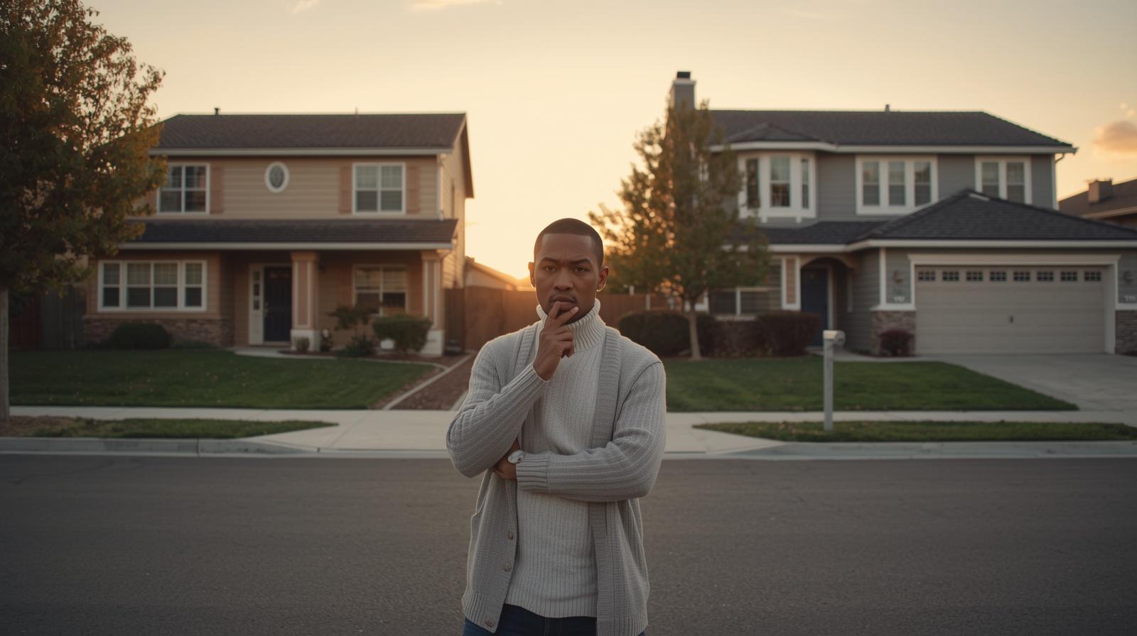 North Orange County homebuyers viewing two suburban homes in Fullerton during active housing market conditions