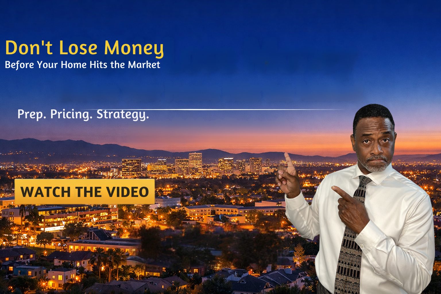 Orange County seller video thumbnail about avoiding costly mistakes before listing